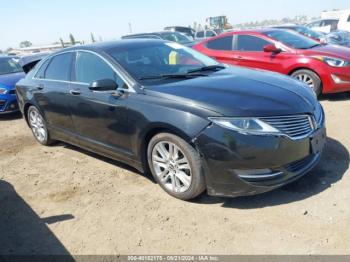  Salvage Lincoln MKZ Hybrid