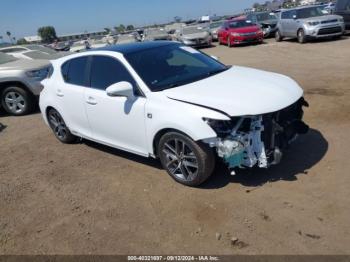  Salvage Lexus Ct