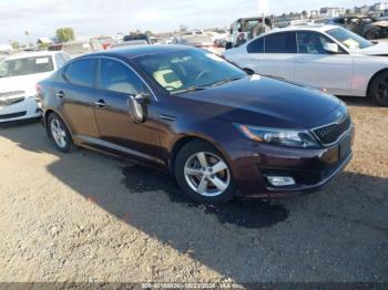  Salvage Kia Optima