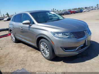  Salvage Lincoln MKX