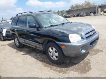  Salvage Hyundai SANTA FE