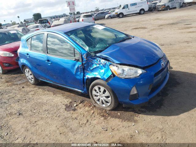  Salvage Toyota Prius c