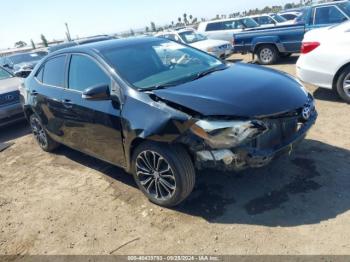  Salvage Toyota Corolla