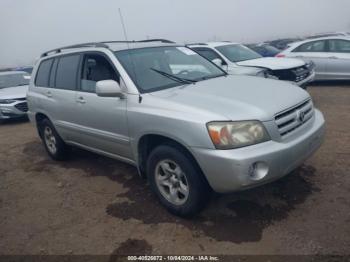  Salvage Toyota Highlander