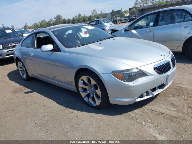  Salvage BMW 6 Series