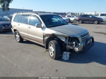  Salvage Toyota Highlander