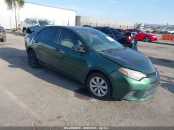  Salvage Toyota Corolla