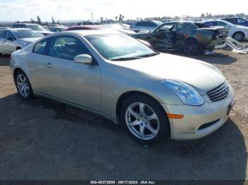  Salvage INFINITI G35