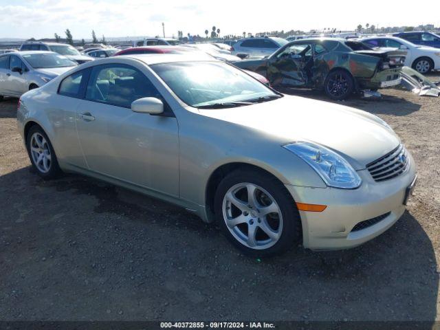  Salvage INFINITI G35