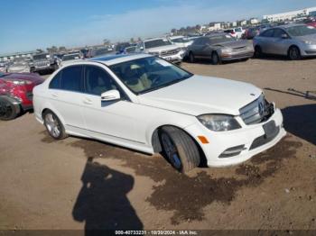  Salvage Mercedes-Benz C-Class