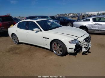  Salvage Maserati Quattroporte