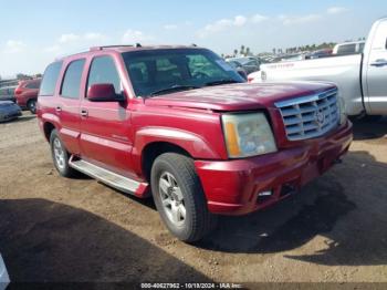  Salvage Cadillac Escalade