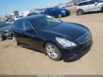  Salvage INFINITI G37