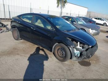  Salvage Hyundai ELANTRA