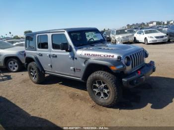  Salvage Jeep Wrangler