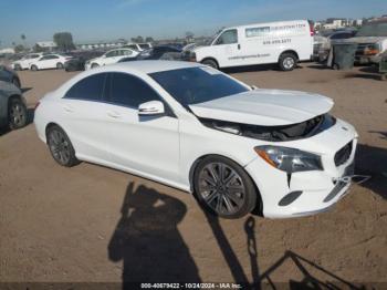  Salvage Mercedes-Benz Cla-class