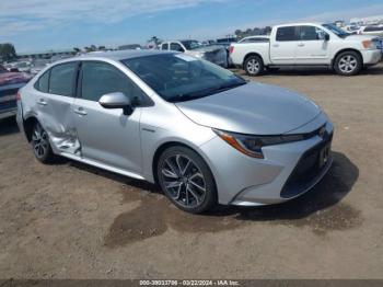  Salvage Toyota Corolla