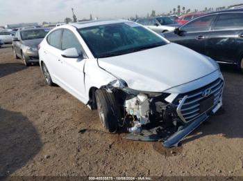  Salvage Hyundai ELANTRA