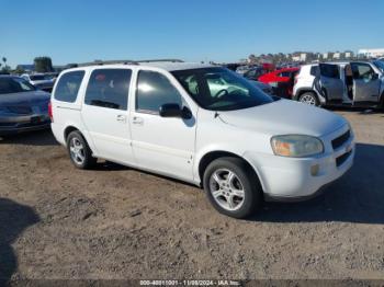  Salvage Chevrolet Uplander