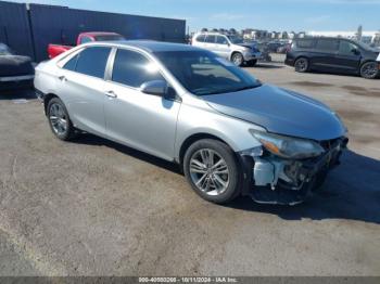  Salvage Toyota Camry