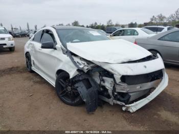  Salvage Mercedes-Benz Cla-class