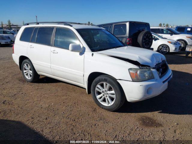  Salvage Toyota Highlander