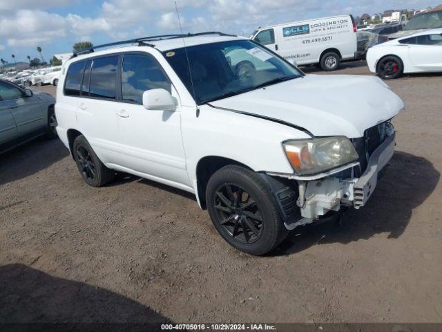  Salvage Toyota Highlander