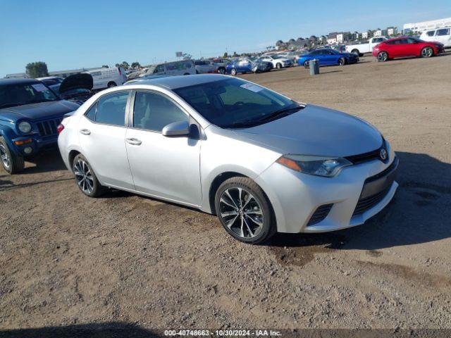  Salvage Toyota Corolla