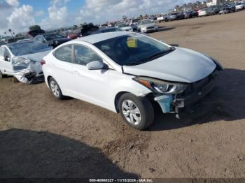  Salvage Hyundai ELANTRA