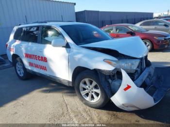  Salvage Toyota Highlander