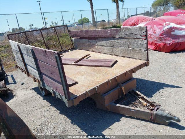  Salvage Utility Trailer