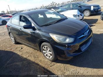  Salvage Hyundai ACCENT