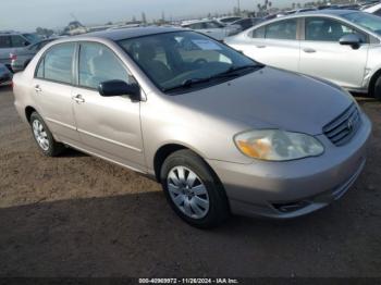  Salvage Toyota Corolla