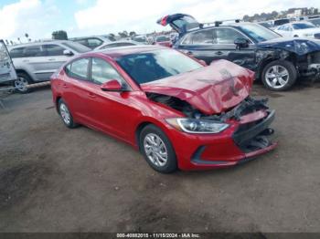  Salvage Hyundai ELANTRA