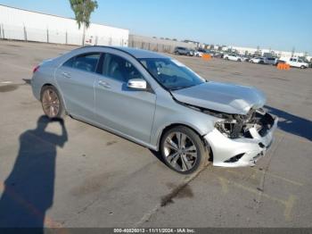  Salvage Mercedes-Benz Cla-class