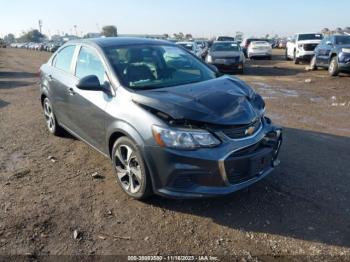  Salvage Chevrolet Sonic