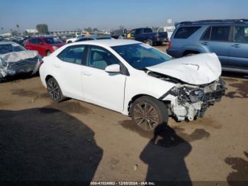  Salvage Toyota Corolla