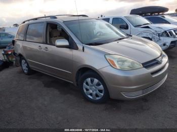  Salvage Toyota Sienna