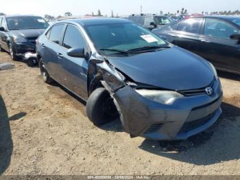  Salvage Toyota Corolla