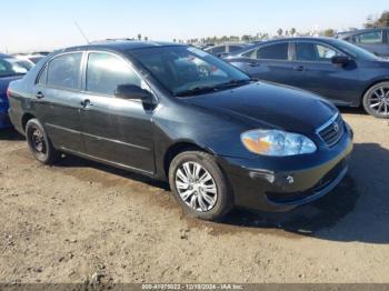  Salvage Toyota Corolla