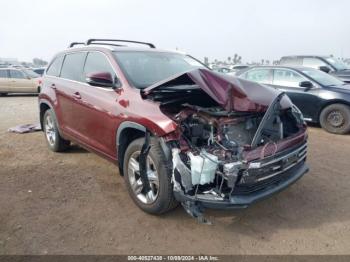  Salvage Toyota Highlander