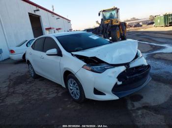  Salvage Toyota Corolla