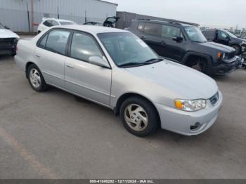  Salvage Toyota Corolla