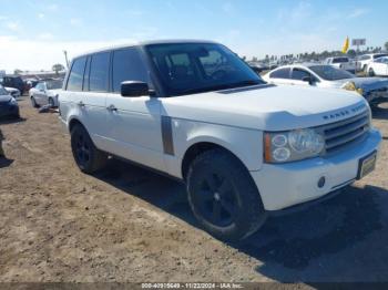  Salvage Land Rover Range Rover