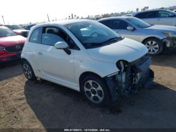  Salvage FIAT 500e