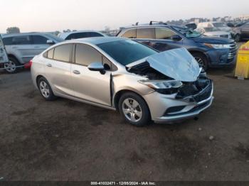  Salvage Chevrolet Cruze