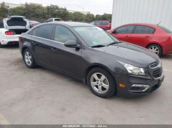  Salvage Chevrolet Cruze