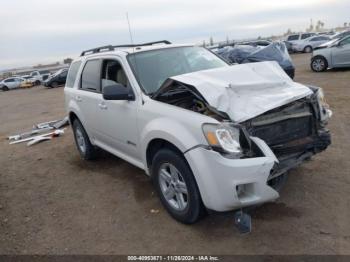  Salvage Mercury Mariner Hybrid