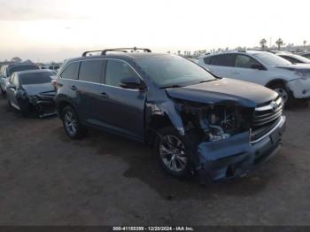  Salvage Toyota Highlander