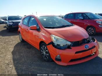  Salvage Toyota Prius c